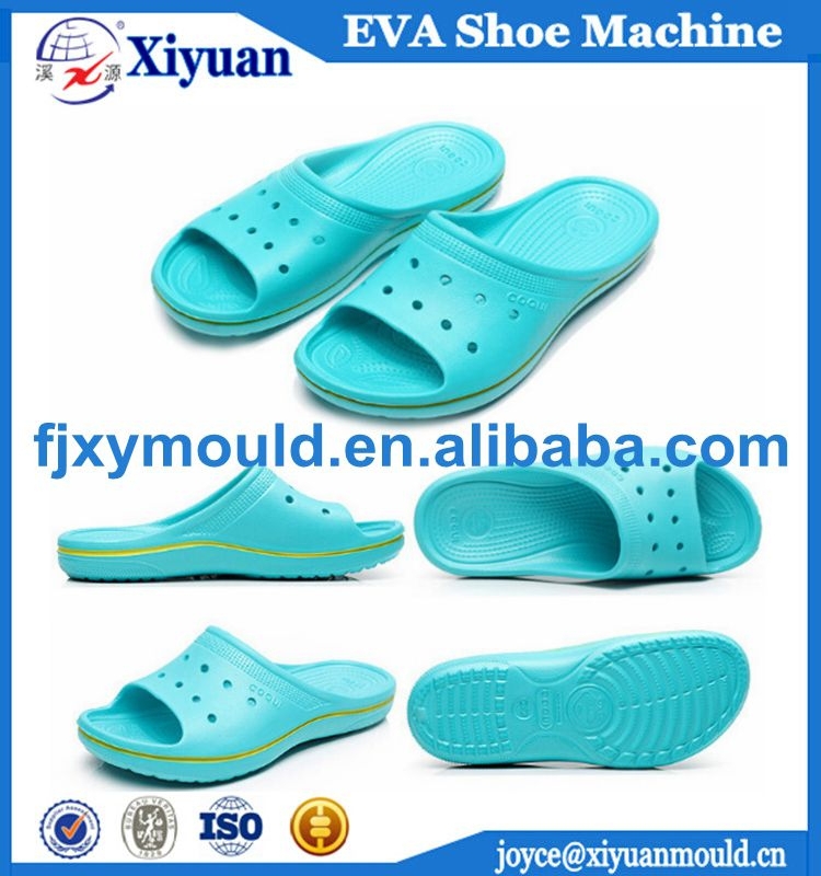 Single Color EVA Injection Slipper Sandal Clog Boot Shoe Machine