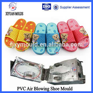 New Design Girl Two Color PVC Slipper Mould Maker