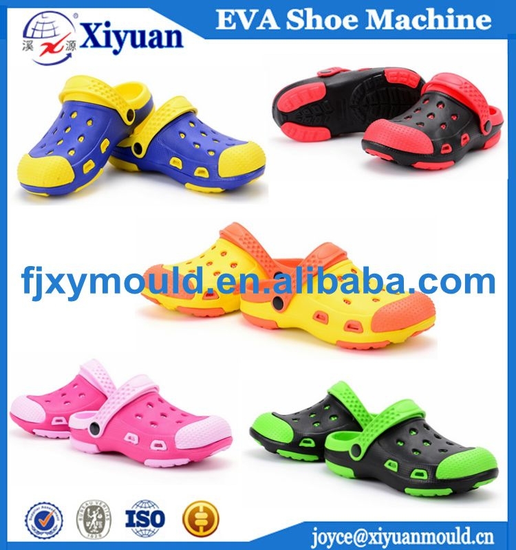 Single Color EVA Injection Slipper Sandal Clog Boot Shoe Machine